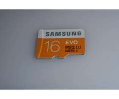Memoria Micro SD Samsung de 16 GB