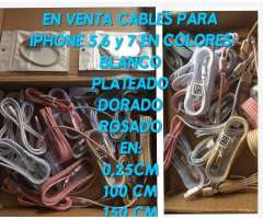 en Venta Cables de iPhone 5,6 Y 7