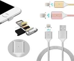 Cables Magneticos Reforzados para iPhone, iPad, iPod