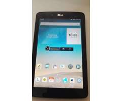 Tablet LG gPad 7 LTE desbloqueado mas Cubierta de Cuero