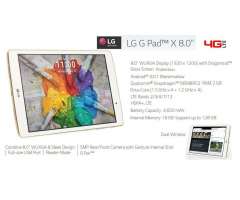 Tablet LG G Pad 8X 4G LTE