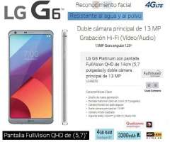 LG G6 PLatinum Americano