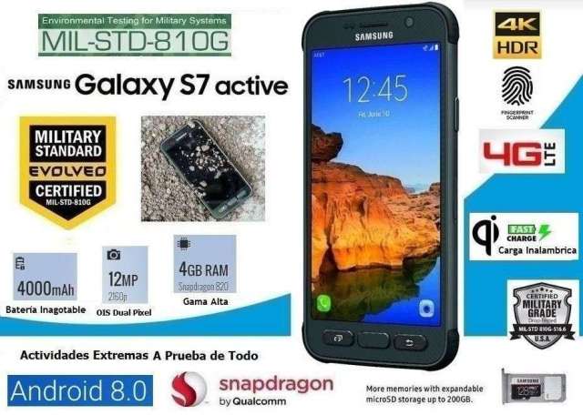 Samsung S7 Active Indestructible y Super Potente Samsung S7 Active Indestructible y Super Potente